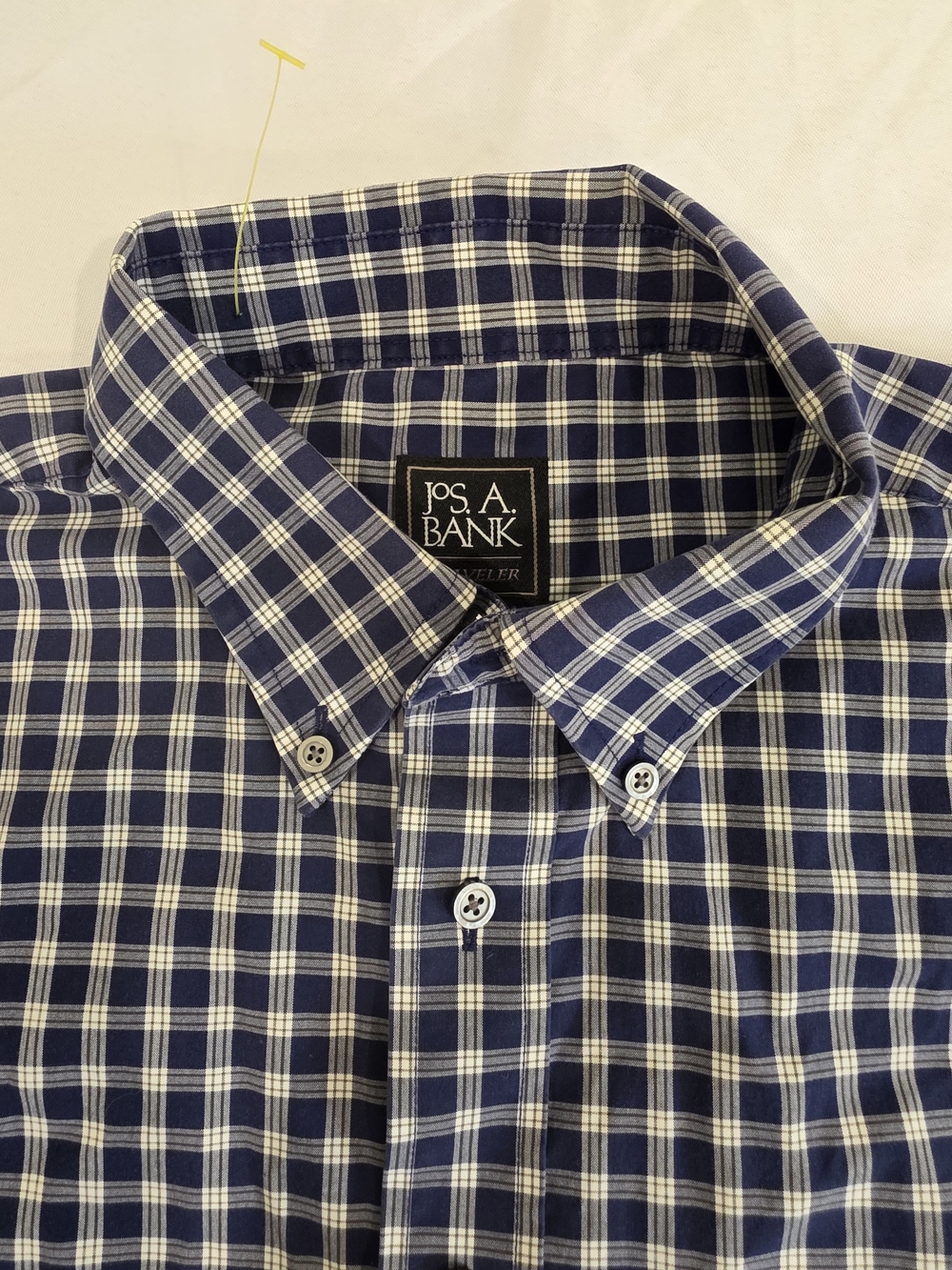 Jos.A.Bank Traveler All Occasions Cotton Collection Shirt Men Size L - Picture 3 of 9